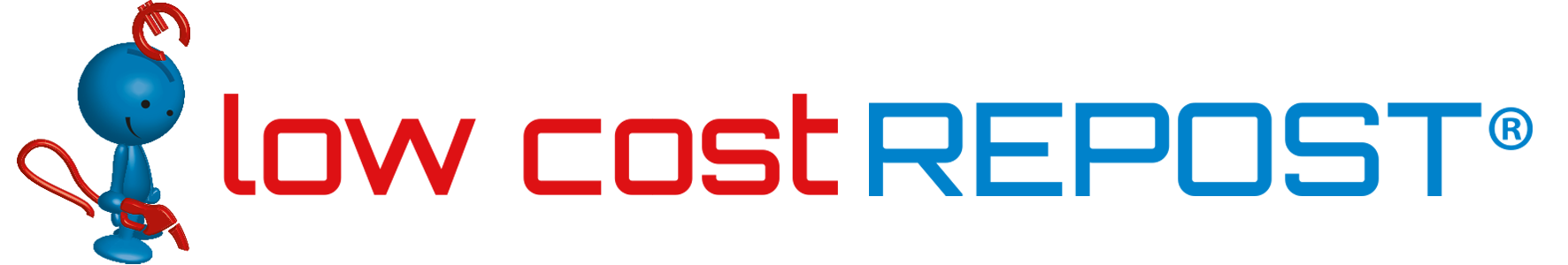 Low Cost Repost logo